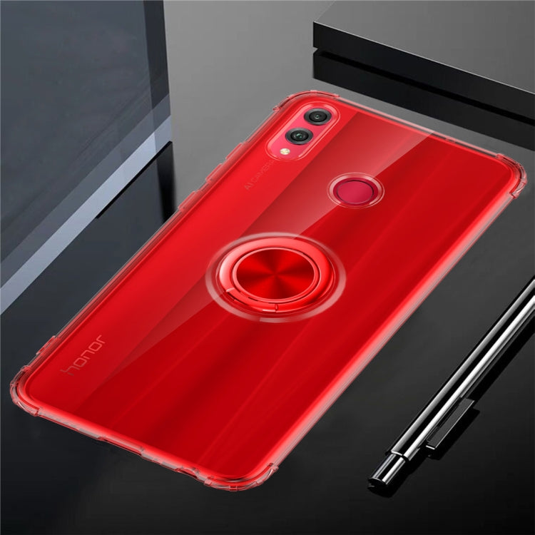 Ultra-thin TPU Protective Case for Huawei Honor 8X , with 360 Degree Rotation Holder