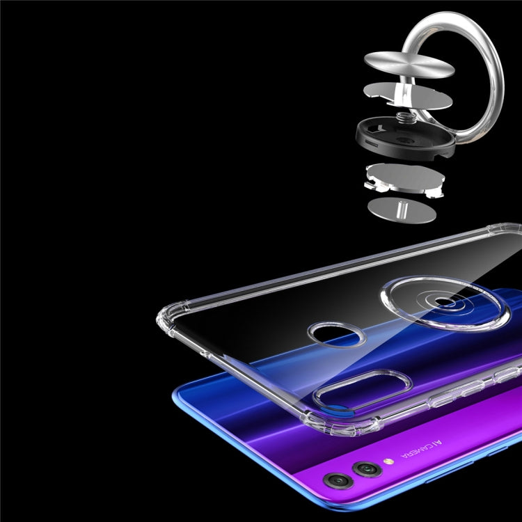 Ultra-thin TPU Protective Case for Huawei Honor 8X , with 360 Degree Rotation Holder