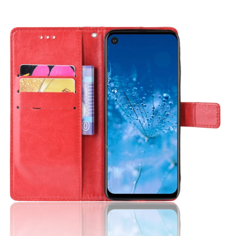 Retro Crazy Horse Texture Horizontal Flip Leather Case for Motorola One Action , with Holder & Card Slots & Photo Frame