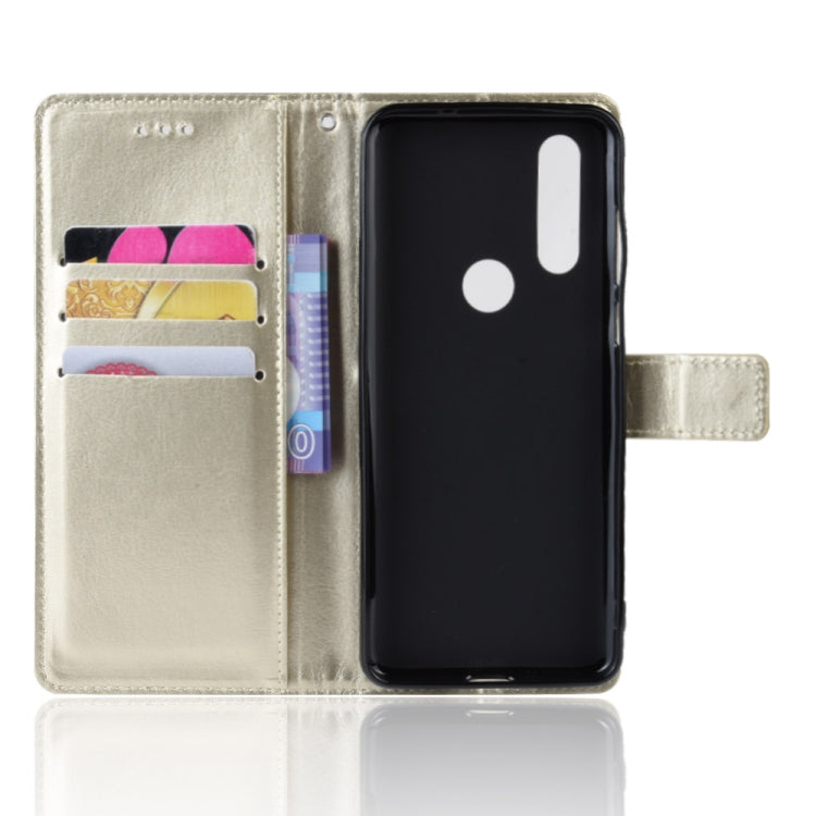 Retro Crazy Horse Texture Horizontal Flip Leather Case for Motorola One Action , with Holder & Card Slots & Photo Frame