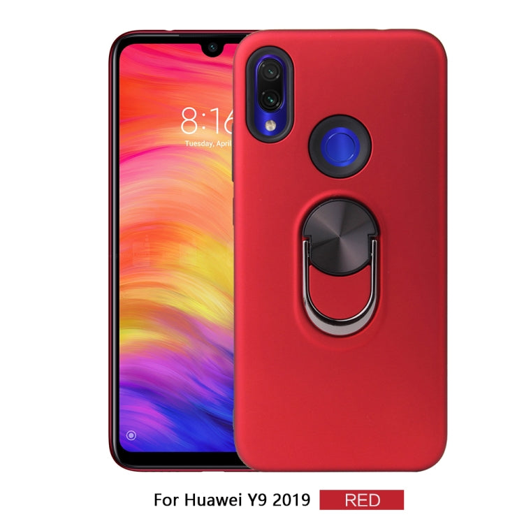 360 Rotary Multifunctional Stent PC+TPU Case for Huawei Y9(2019),with Magnetic Invisible Holder