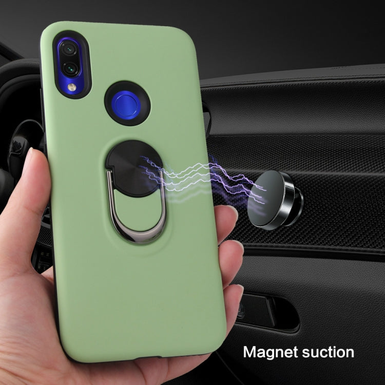 360 Rotary Multifunctional Stent PC+TPU Case for Huawei Y9(2019),with Magnetic Invisible Holder