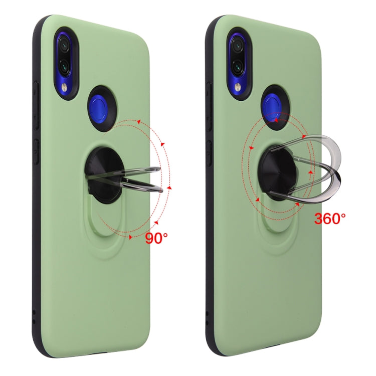360 Rotary Multifunctional Stent PC+TPU Case for Huawei Y9(2019),with Magnetic Invisible Holder