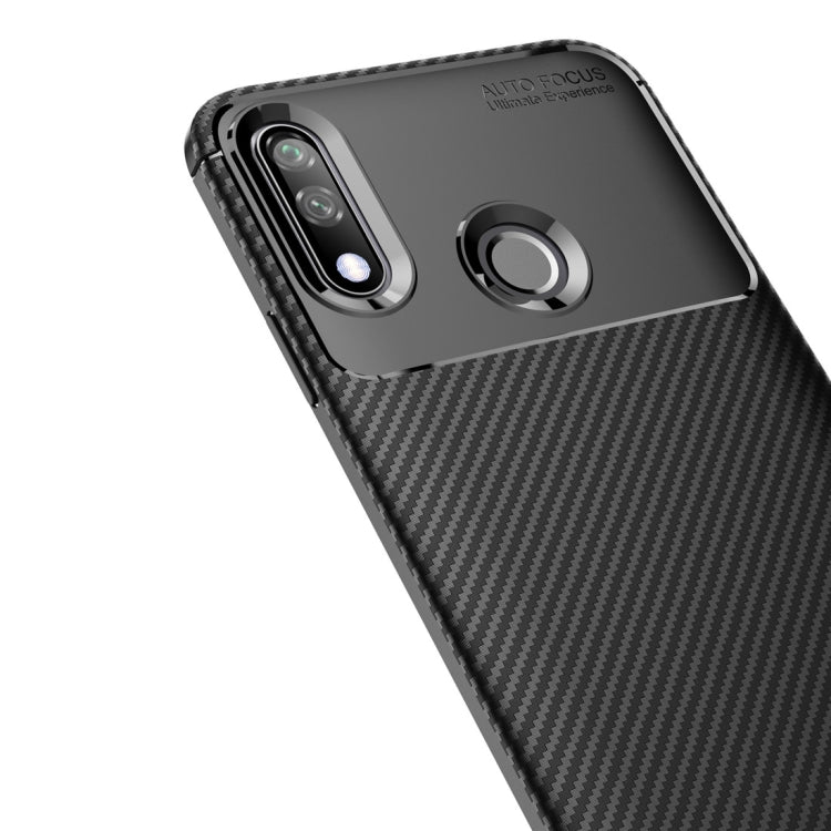Beetle Series Carbon Fiber Texture Shockproof TPU Case for LG W10