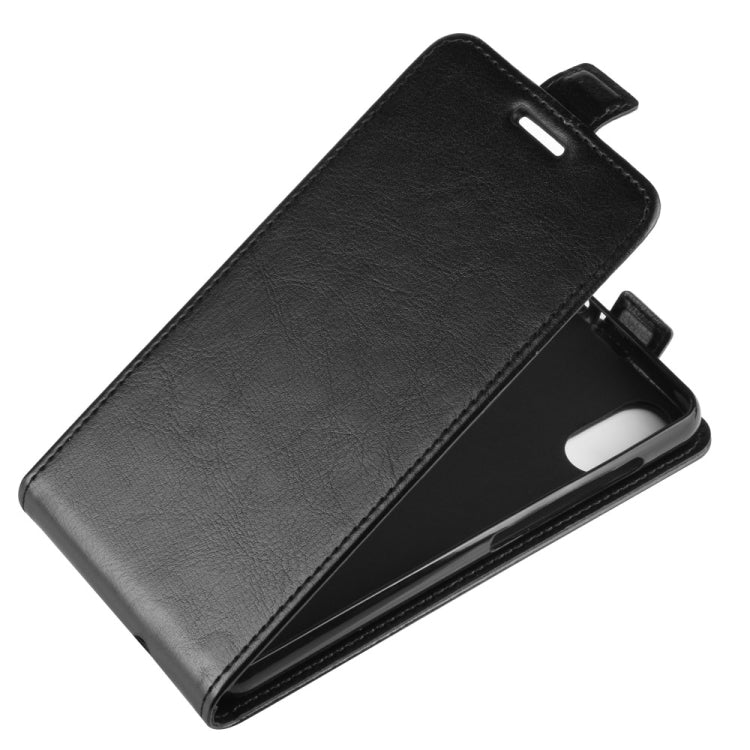 Crazy Horse Vertical Flip Leather Protective Case for Wiko Sunny 4 Plus