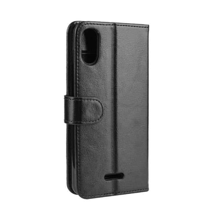 R64 Texture Single Fold Horizontal Flip Leather Case for Wiko Sunny 4 Plus , with Holder & Card Slots & Wallet