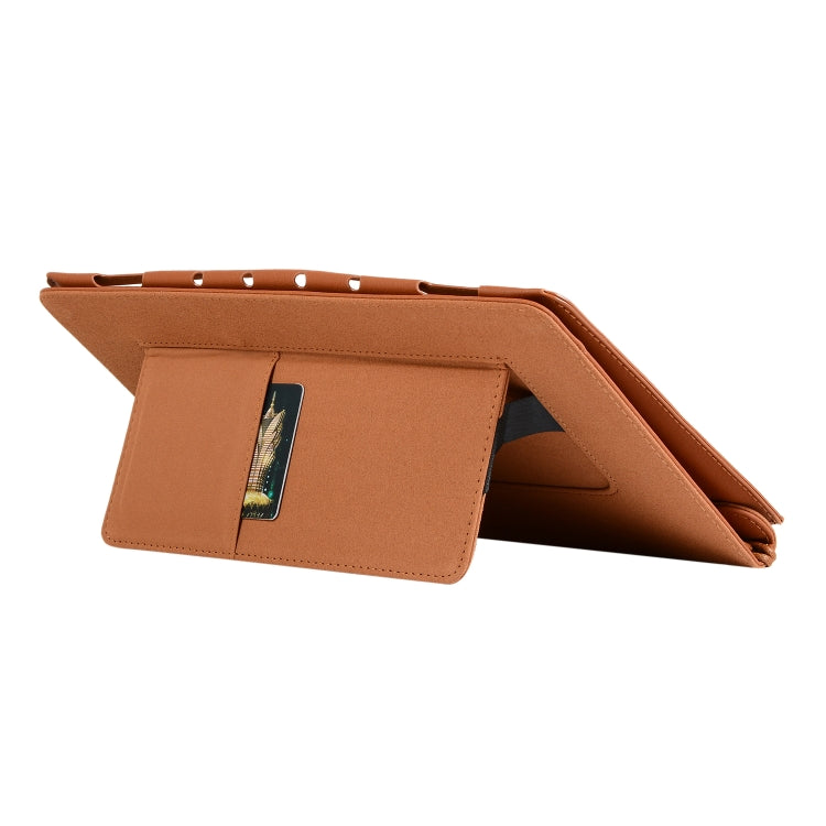 Business Style Horizontal Flip Leather Case for Huawei MediaPad M6 8.4, Can Be Disassembled and Separated for Use, with Wallet & Card Slot & Holder & Lanyard