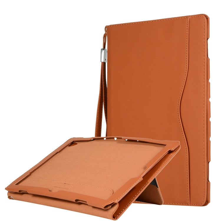 Business Style Horizontal Flip Leather Case for Huawei MediaPad M6 8.4, Can Be Disassembled and Separated for Use, with Wallet & Card Slot & Holder & Lanyard