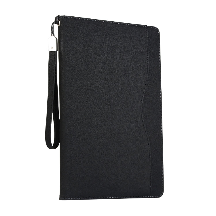 Business Style Horizontal Flip Leather Case for Huawei MediaPad M6 10.8, Can Be Disassembled and Separated for Use, with Wallet & Card Slot & Holder & Lanyard
