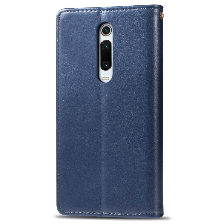 Retro Solid Color Leather Buckle Mobile Phone Protection Leather Case with Lanyard & Photo Frame & Card Slot & Wallet & Bracket Function for Xiaomi 9T / 9T Pro / Redmi K20 / Redmi K20 Pro