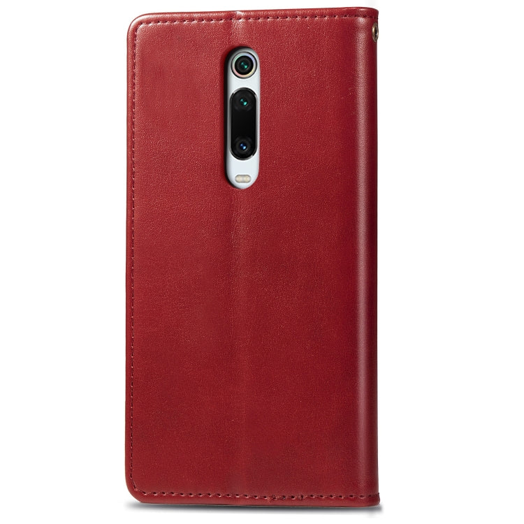 Retro Solid Color Leather Buckle Mobile Phone Protection Leather Case with Lanyard & Photo Frame & Card Slot & Wallet & Bracket Function for Xiaomi 9T / 9T Pro / Redmi K20 / Redmi K20 Pro