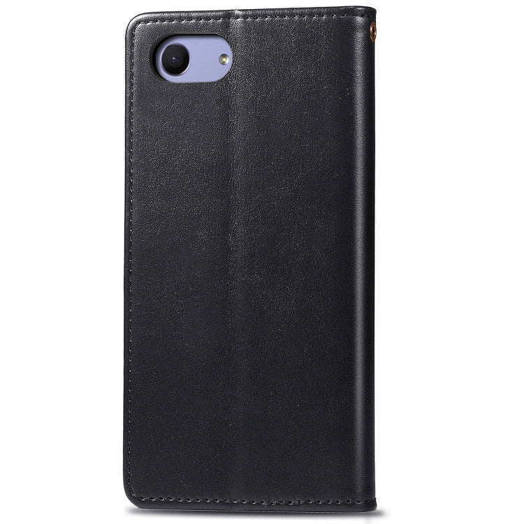 Retro Solid Color Leather Buckle Mobile Phone Protection Leather Case with Lanyard & Photo Frame & Card Slot & Wallet & Bracket Function for Sony Xperia XZ4 Compact / Xperia XZ4 Mini