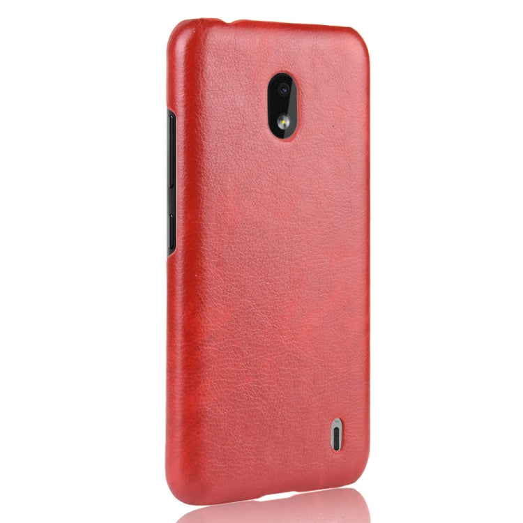 Shockproof Litchi Texture PC + PU Case For Nokia 2.2
