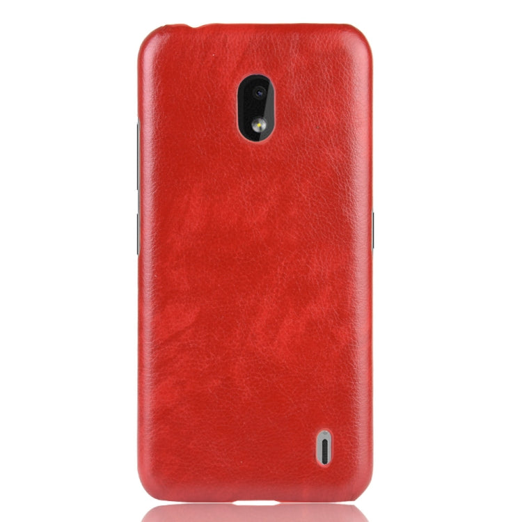 Shockproof Litchi Texture PC + PU Case For Nokia 2.2