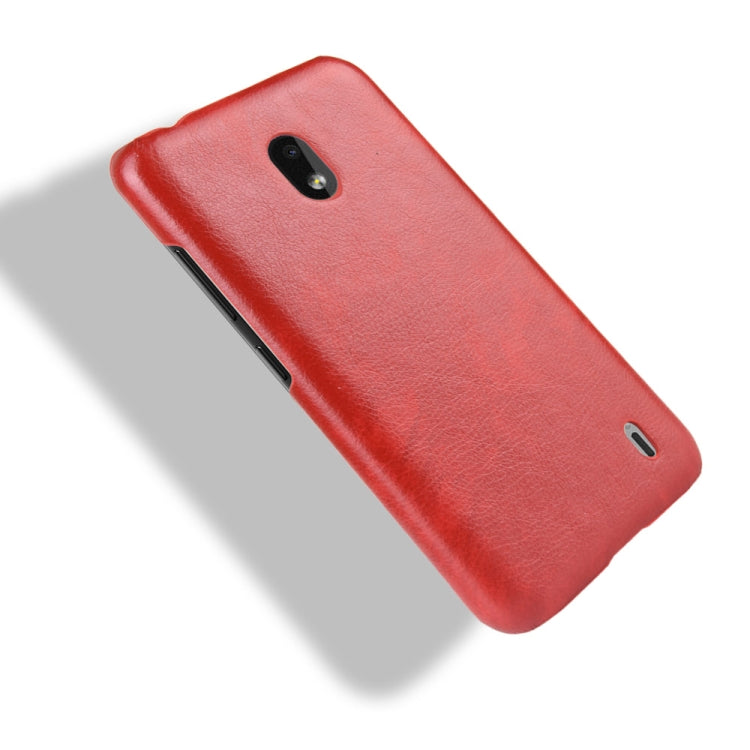 Shockproof Litchi Texture PC + PU Case For Nokia 2.2