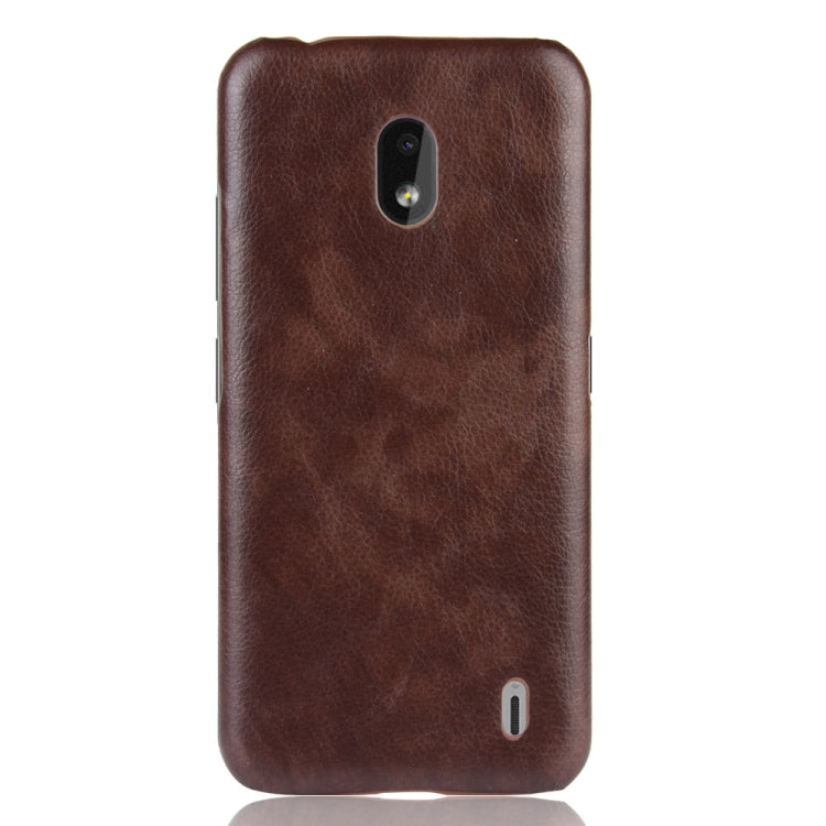 Shockproof Litchi Texture PC + PU Case For Nokia 2.2