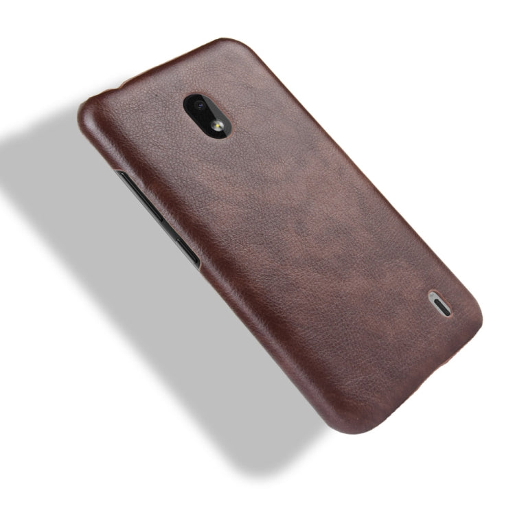 Shockproof Litchi Texture PC + PU Case For Nokia 2.2