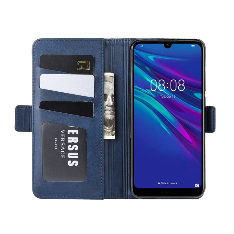 Wallet Stand Leather Cell Phone Case for Huawei Y6 2019,with Wallet & Holder & Card Slots