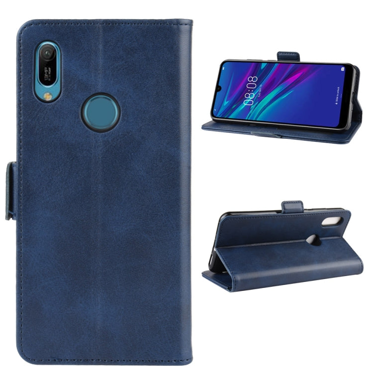 Wallet Stand Leather Cell Phone Case for Huawei Y6 2019,with Wallet & Holder & Card Slots