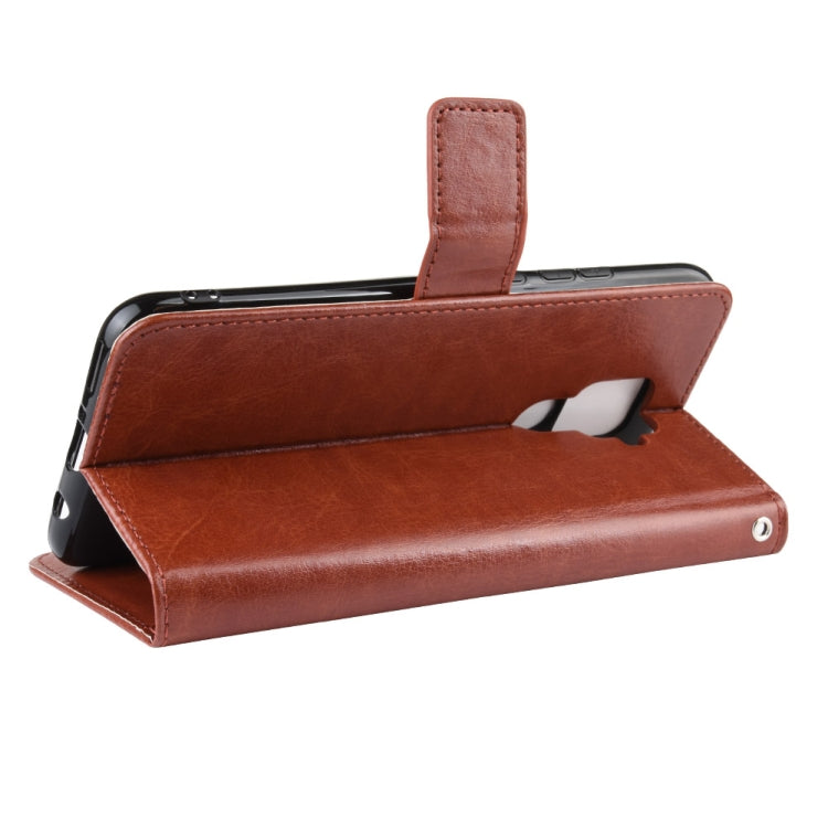 Retro Crazy Horse Texture Horizontal Flip Leather Case for Huawei Nova 5i Pro/Mate 30 Lite , with Holder & Card Slots & Photo Frame