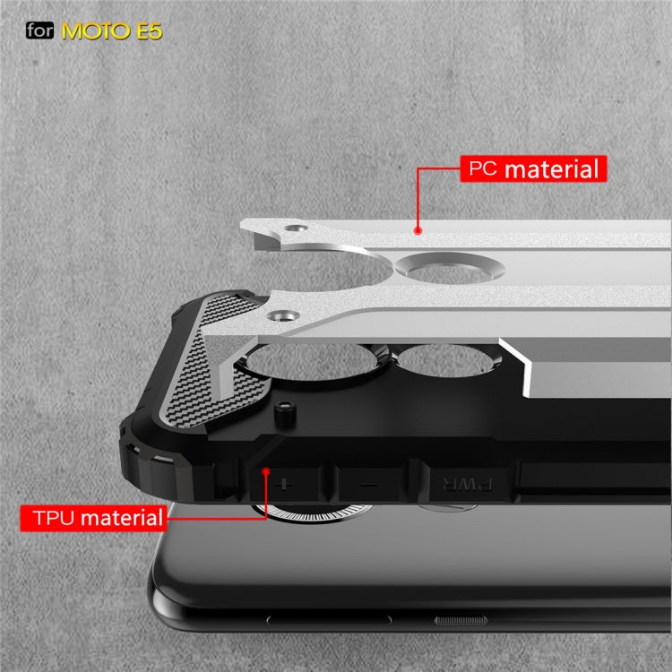 Magic Armor TPU + PC Combination Case for MOTO E5