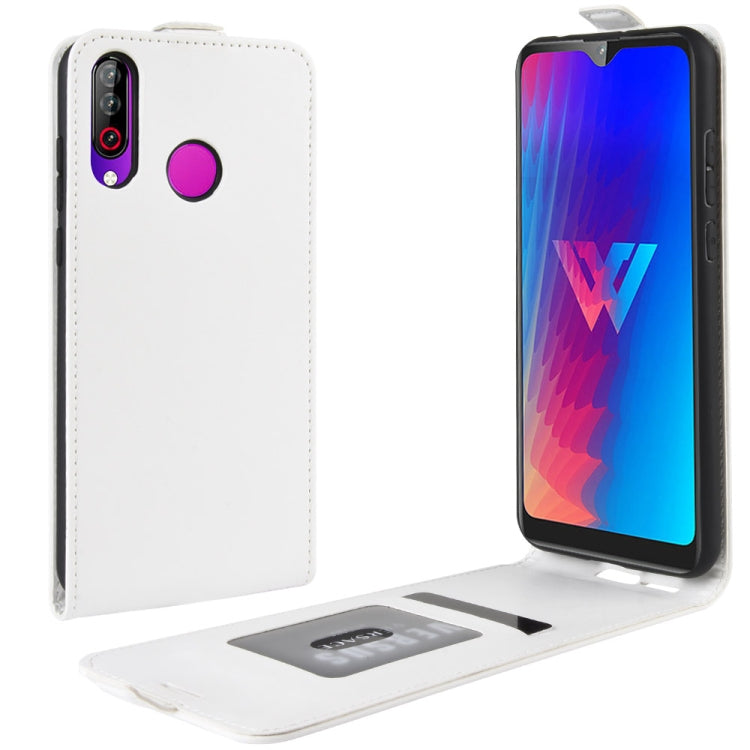 Crazy Horse Vertical Flip Leather Protective Case for LG W30