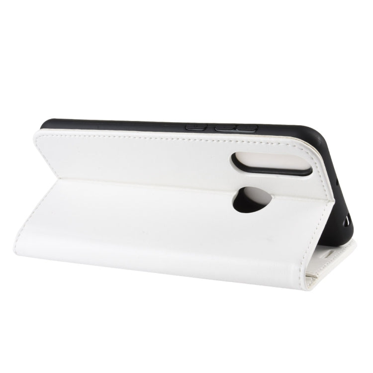 R64 Texture Single Fold Horizontal Flip Leather Case for LG W30, with Holder & Card Slots & Wallet