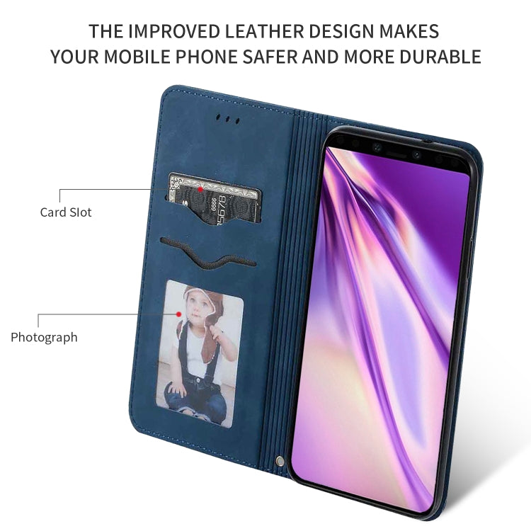 Retro Skin Feel Business Magnetic Horizontal Flip Leather Case for Google Pixel 4XL