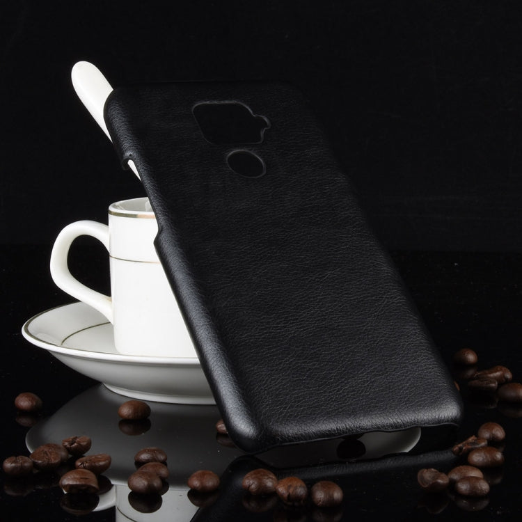 Shockproof Litchi Texture PC + PU Case For Huawei Nova 5i Pro / Mate 30 Lite