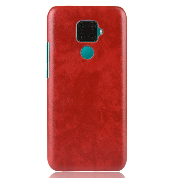 Shockproof Litchi Texture PC + PU Case For Huawei Nova 5i Pro / Mate 30 Lite