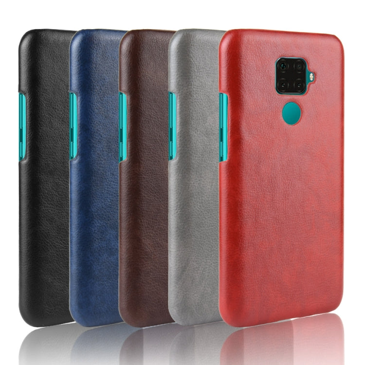 Shockproof Litchi Texture PC + PU Case For Huawei Nova 5i Pro / Mate 30 Lite