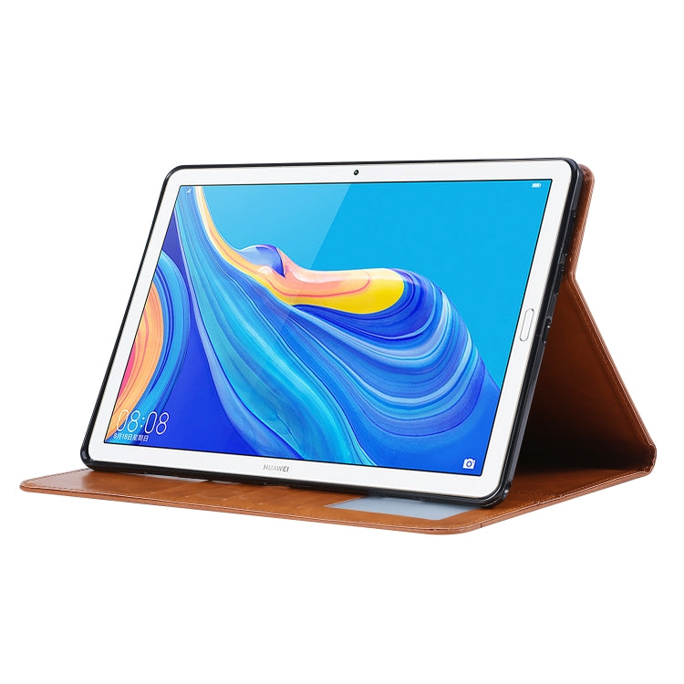 Knead Skin Texture Horizontal Flip Leather Case for Huawei MediaPad M6 10.8 2019, with Photo Frame & Holder & Card Slots & Wallet