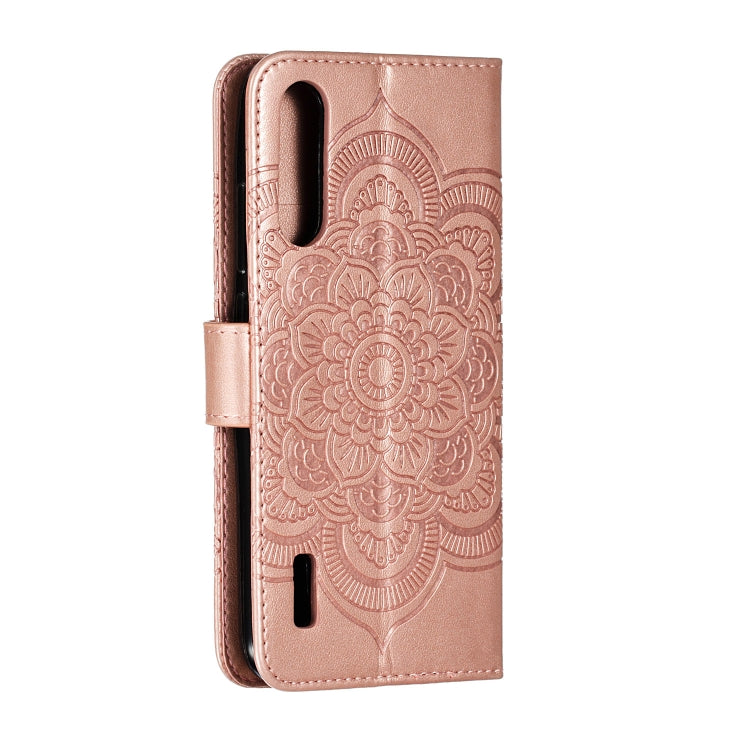 Mandala Embossing Pattern Horizontal Flip Leather Case for Xiaomi Mi CC9e / A3, with Holder & Card Slots & Wallet & Photo Frame & Lanyard