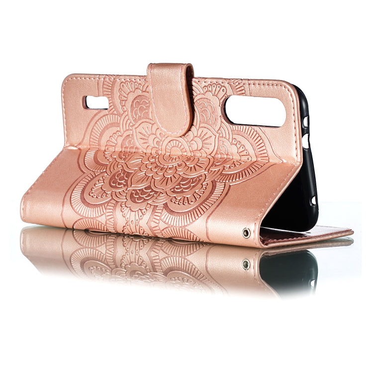Mandala Embossing Pattern Horizontal Flip Leather Case for Xiaomi Mi CC9e / A3, with Holder & Card Slots & Wallet & Photo Frame & Lanyard