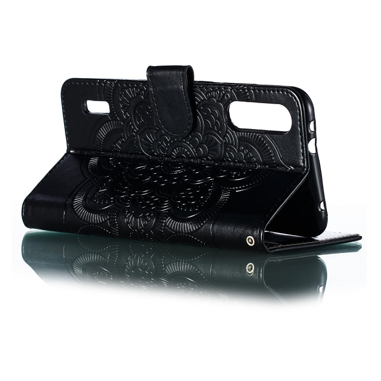 Mandala Embossing Pattern Horizontal Flip Leather Case for Xiaomi Mi CC9e / A3, with Holder & Card Slots & Wallet & Photo Frame & Lanyard