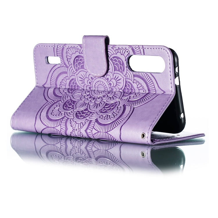 Mandala Embossing Pattern Horizontal Flip Leather Case for Xiaomi Mi CC9e / A3, with Holder & Card Slots & Wallet & Photo Frame & Lanyard