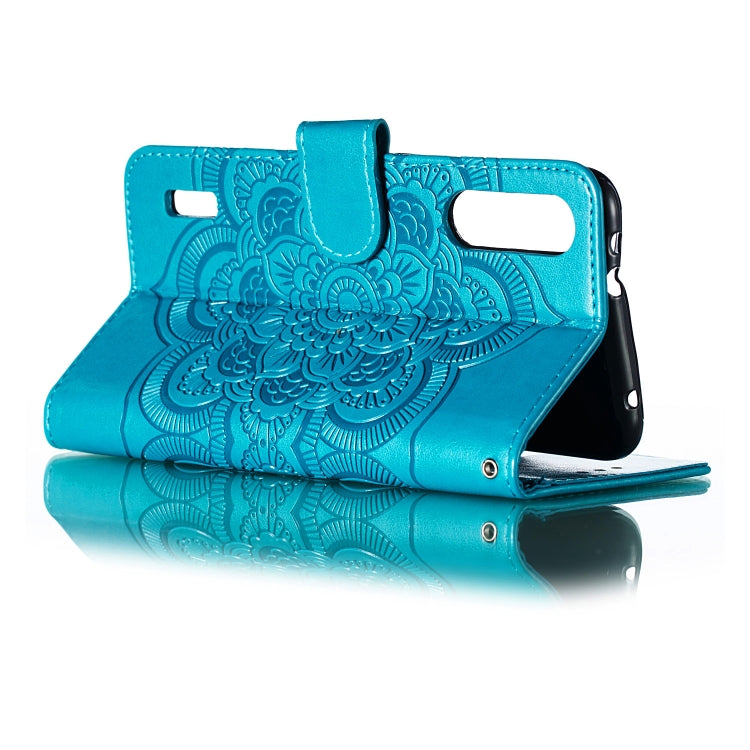 Mandala Embossing Pattern Horizontal Flip Leather Case for Xiaomi Mi CC9e / A3, with Holder & Card Slots & Wallet & Photo Frame & Lanyard