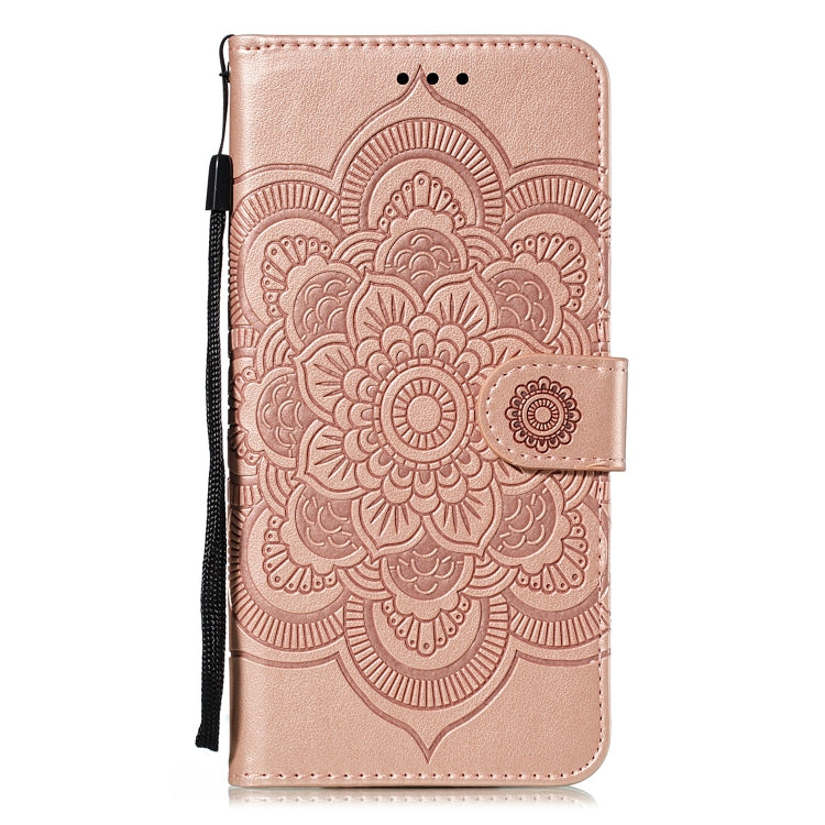 Mandala Embossing Pattern Horizontal Flip Leather Case for Xiaomi Mi CC9, with Holder & Card Slots & Wallet & Photo Frame & Lanyard