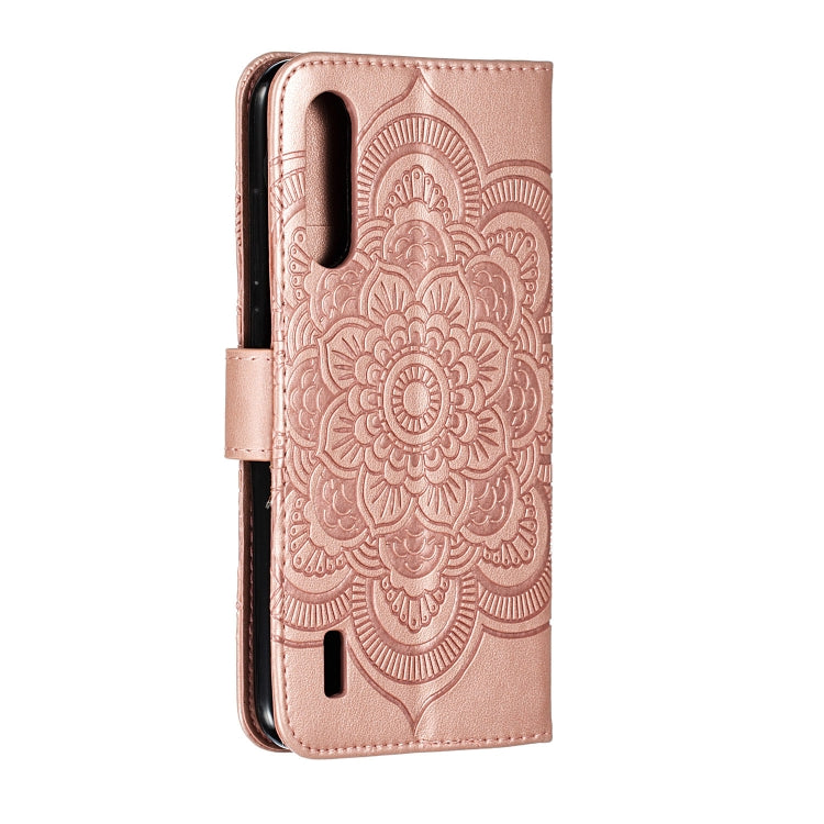 Mandala Embossing Pattern Horizontal Flip Leather Case for Xiaomi Mi CC9, with Holder & Card Slots & Wallet & Photo Frame & Lanyard