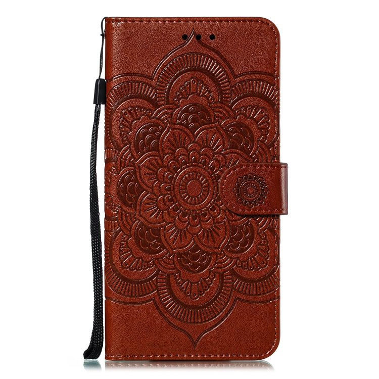 Mandala Embossing Pattern Horizontal Flip Leather Case for Xiaomi Mi CC9, with Holder & Card Slots & Wallet & Photo Frame & Lanyard