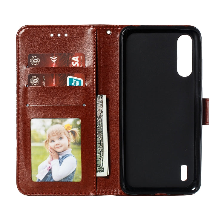 Mandala Embossing Pattern Horizontal Flip Leather Case for Xiaomi Mi CC9, with Holder & Card Slots & Wallet & Photo Frame & Lanyard