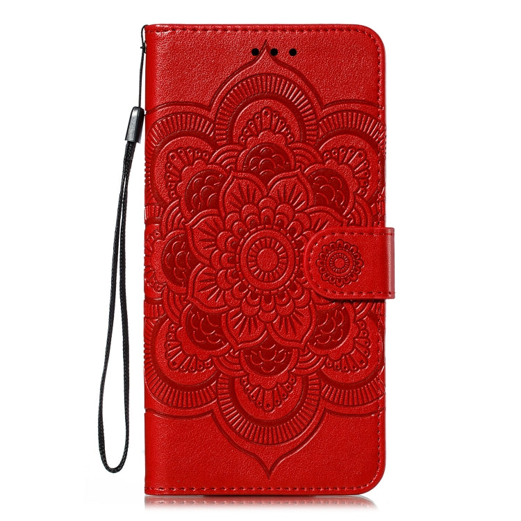 Mandala Embossing Pattern Horizontal Flip Leather Case for Xiaomi Mi CC9, with Holder & Card Slots & Wallet & Photo Frame & Lanyard