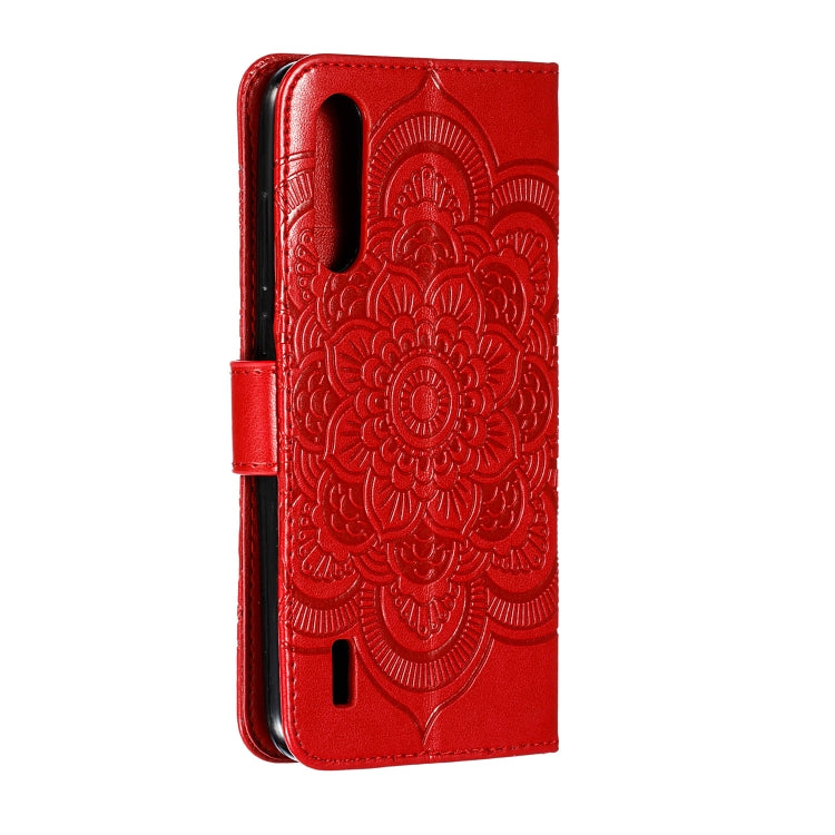 Mandala Embossing Pattern Horizontal Flip Leather Case for Xiaomi Mi CC9, with Holder & Card Slots & Wallet & Photo Frame & Lanyard
