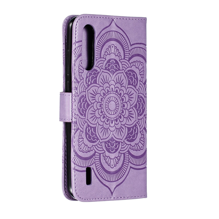 Mandala Embossing Pattern Horizontal Flip Leather Case for Xiaomi Mi CC9, with Holder & Card Slots & Wallet & Photo Frame & Lanyard