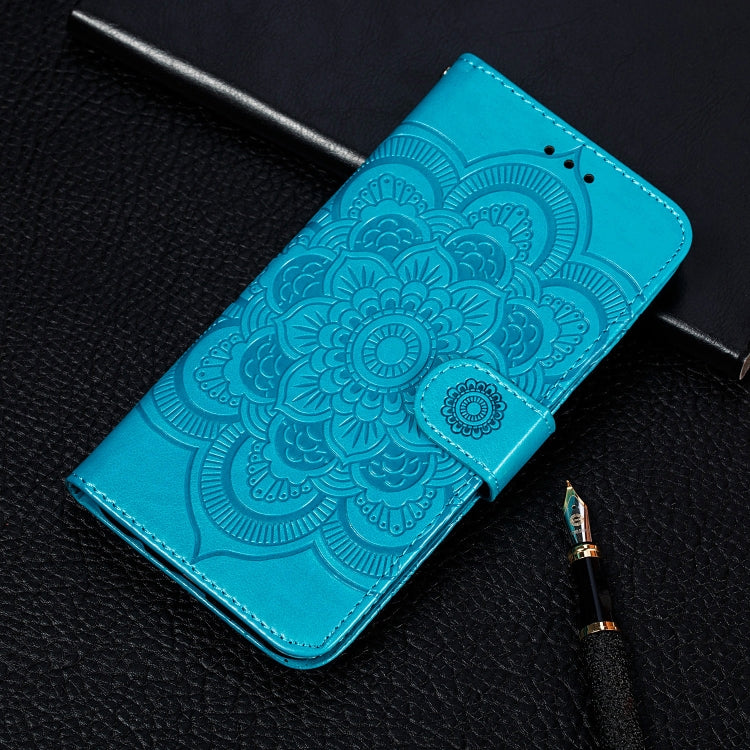 Mandala Embossing Pattern Horizontal Flip Leather Case for Xiaomi Mi CC9, with Holder & Card Slots & Wallet & Photo Frame & Lanyard