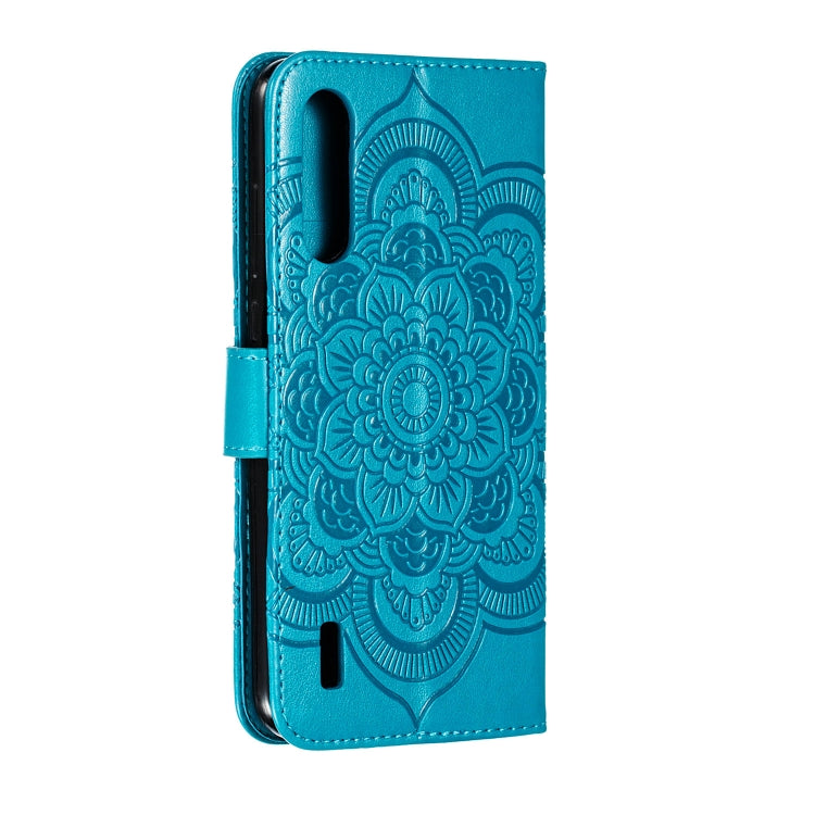 Mandala Embossing Pattern Horizontal Flip Leather Case for Xiaomi Mi CC9, with Holder & Card Slots & Wallet & Photo Frame & Lanyard