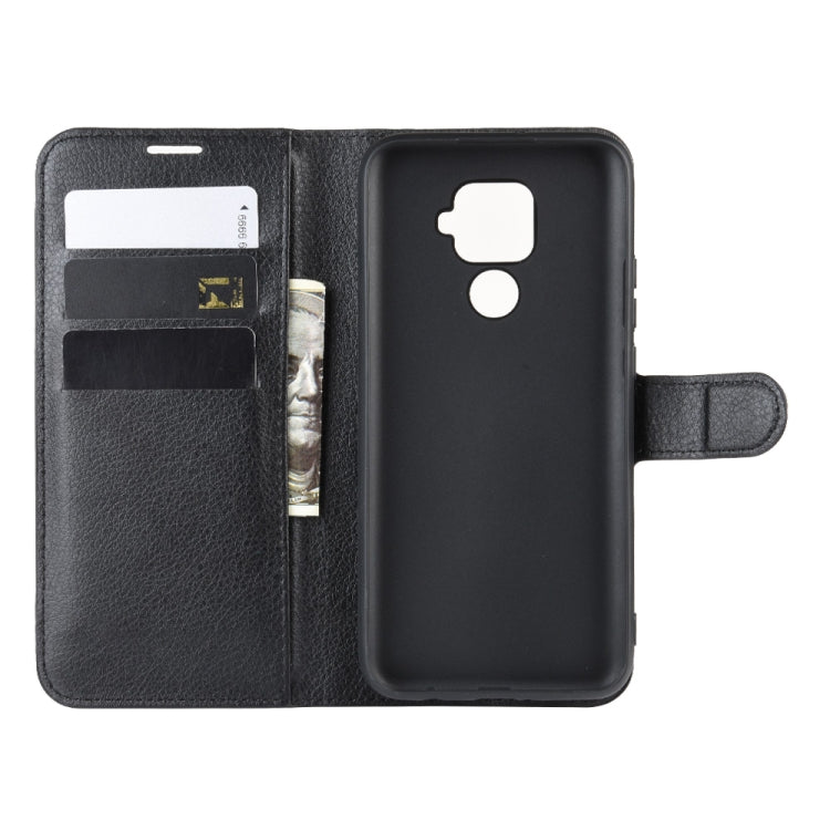 Litchi Texture Horizontal Flip Leather Case for Huawei Mate 30 Lite / Nova 5i Pro, with Wallet & Holder & Card Slots