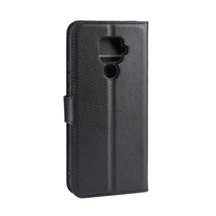 Litchi Texture Horizontal Flip Leather Case for Huawei Mate 30 Lite / Nova 5i Pro, with Wallet & Holder & Card Slots