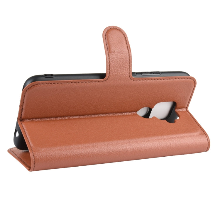 Litchi Texture Horizontal Flip Leather Case for Huawei Mate 30 Lite / Nova 5i Pro, with Wallet & Holder & Card Slots