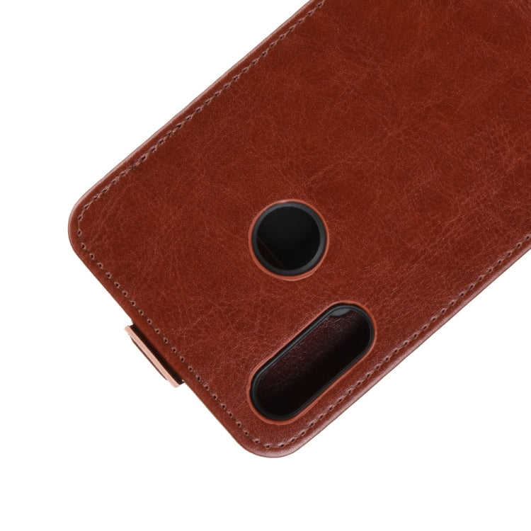 Crazy Horse Vertical Flip Leather Protective Case for LG W10